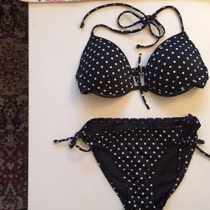 VS polka dot bikini